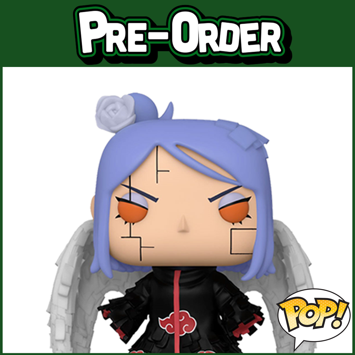 Konan Funko Pop! (1508) Naruto Shippuden – Nerdy Terdy Gang