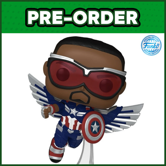 (PRE-ORDER) Funko POP! Marvel: Captain America Brave New World - Captain America #1381 (FSE)