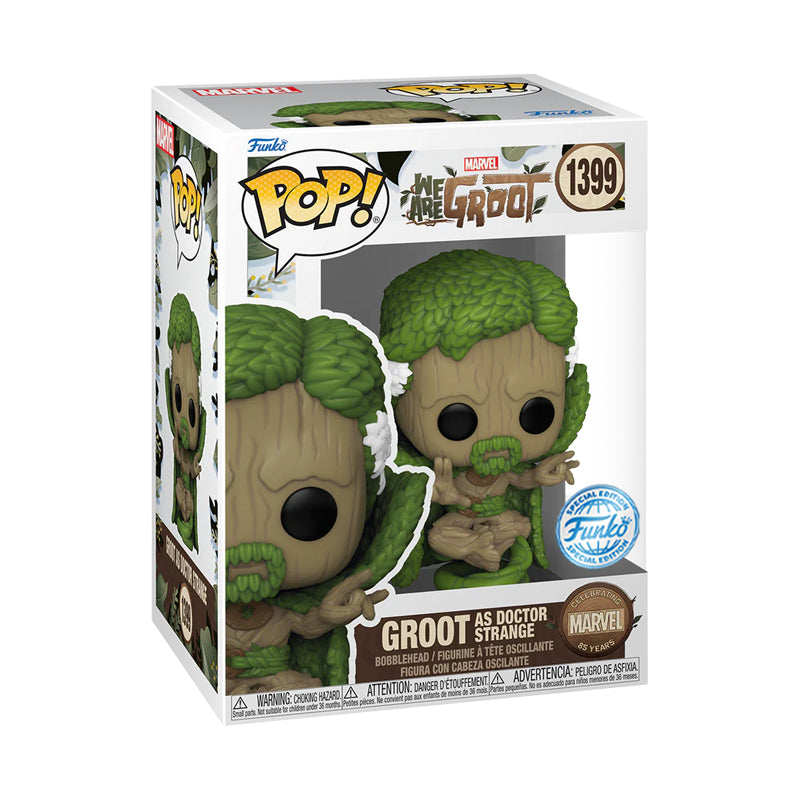 (PRE-ORDER) Funko POP! Marvel: We Are Groot - Groot as Doctor Strange (FSE) #1399