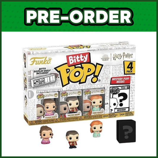 (PRE-ORDER) Funko Bitty POP! Harry Potter: Hermione Granger 4-Pack