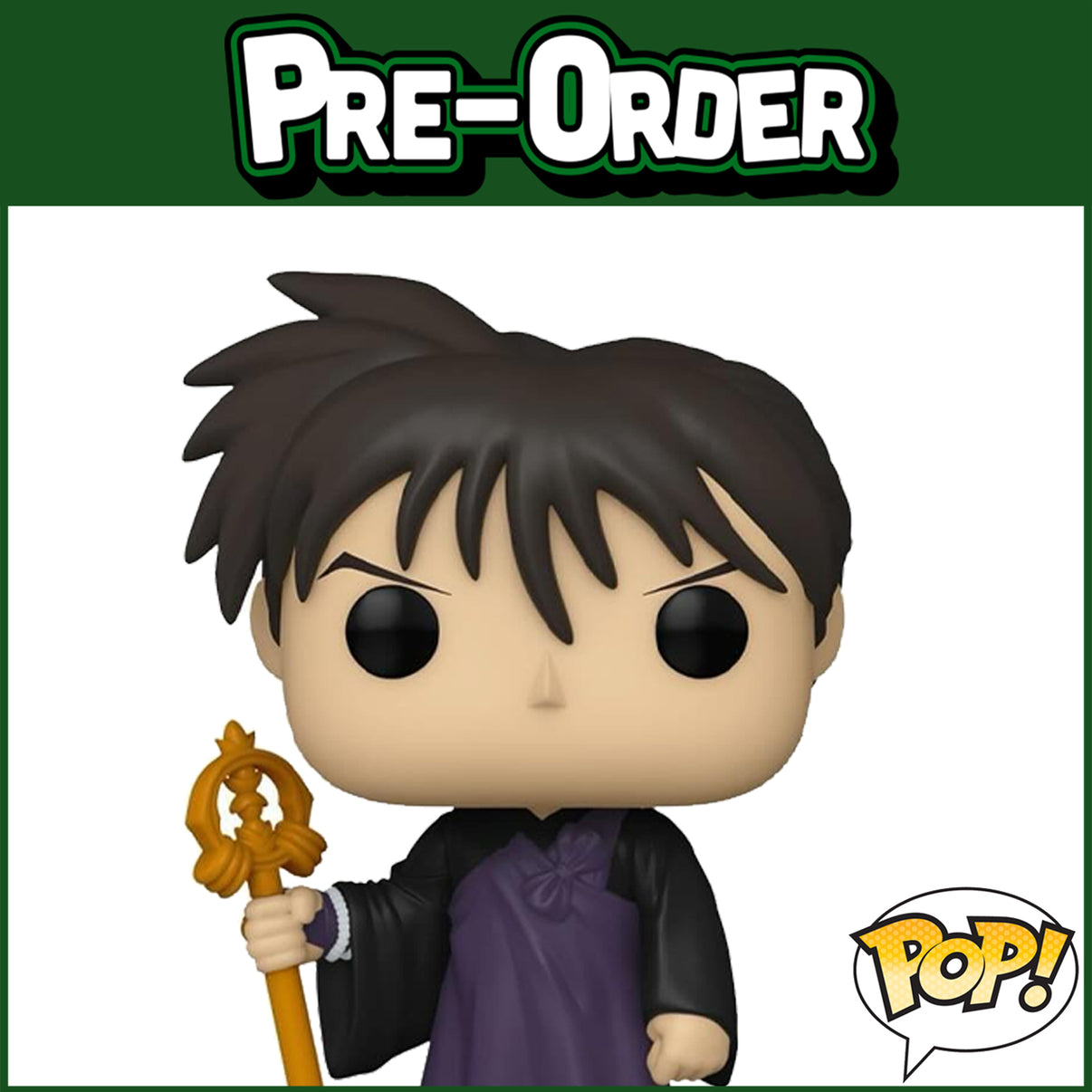 (PRE-ORDER) Funko POP! Animation: Inuyasha - Miroku (PX Exclusive) #15 ...