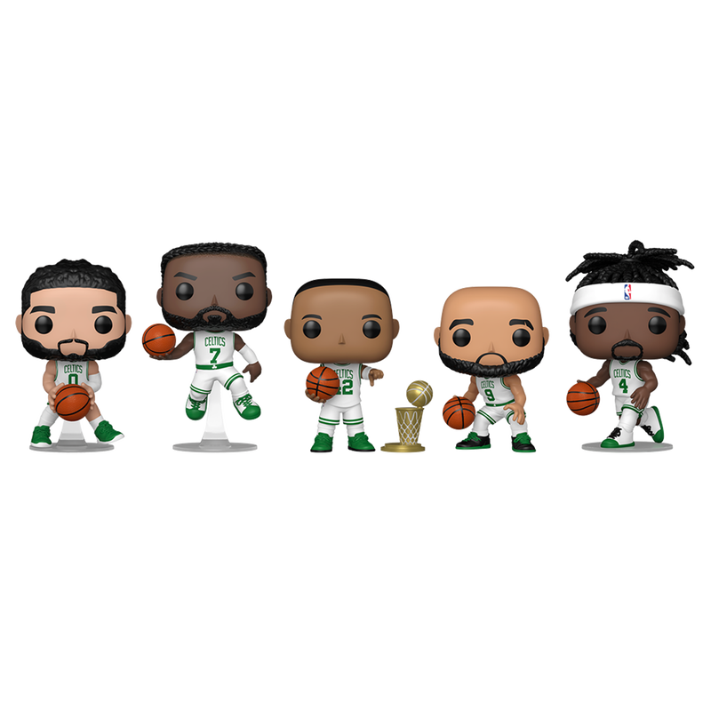 (PRE-ORDER) Funko POP! Basketball: Boston Celtics 2024 NBA Champions 5-Pack (Funko Shop)