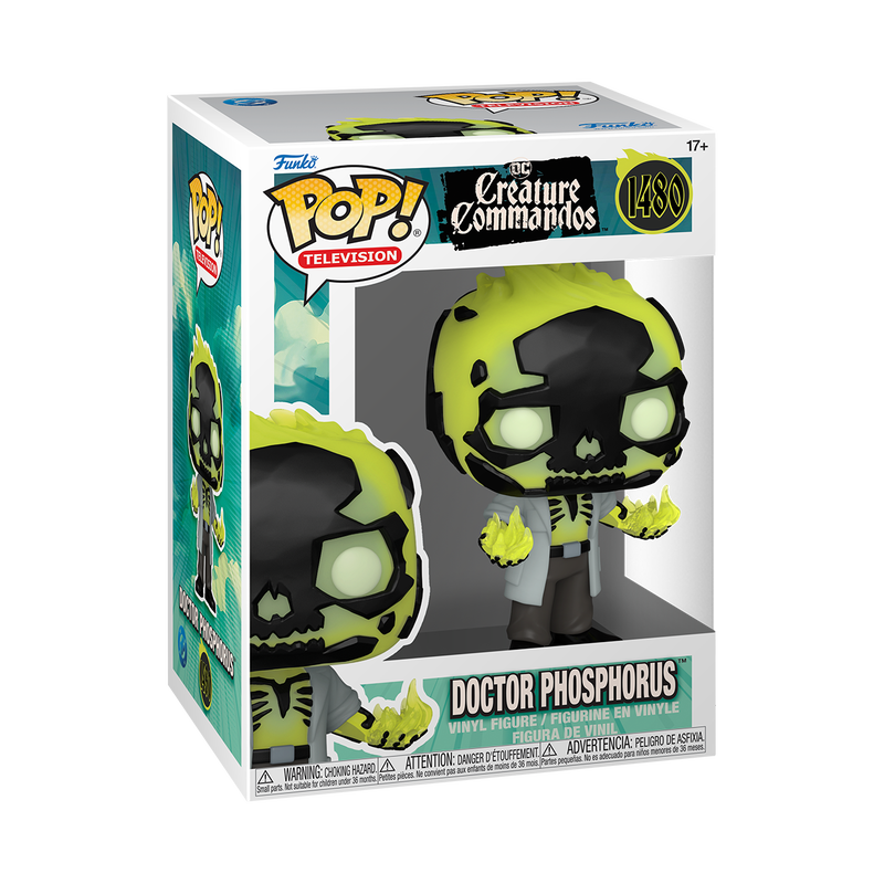 (PRE-ORDER) Funko POP! Television: DC Creature Commandos - Doctor Phosphorus #1480