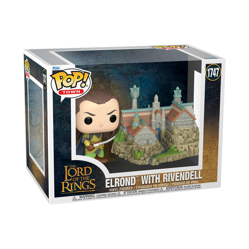 (PRE-ORDER) Funko POP! Town: Lord of the Rings - Elrond with Rivendell #1747