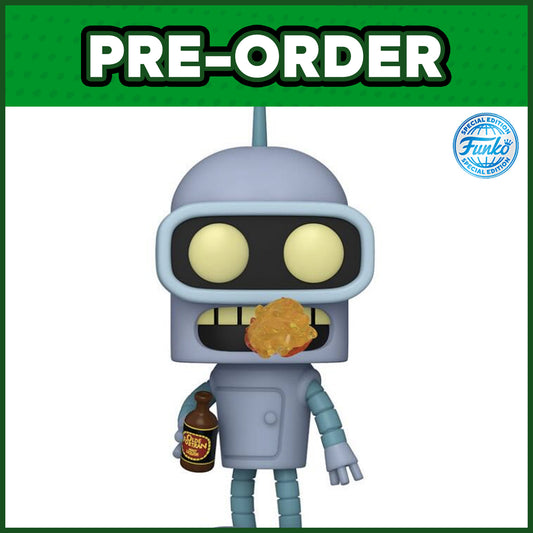 (PRE-ORDER) Funko POP! Animation: Futurama - Bender #1757 (FSE)