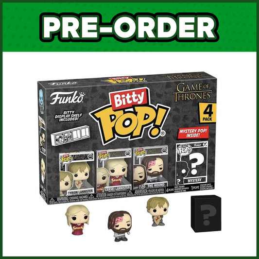 (PRE-ORDER) Funko Bitty POP! Game of Thrones: Tyrion Lannister 4-Pack