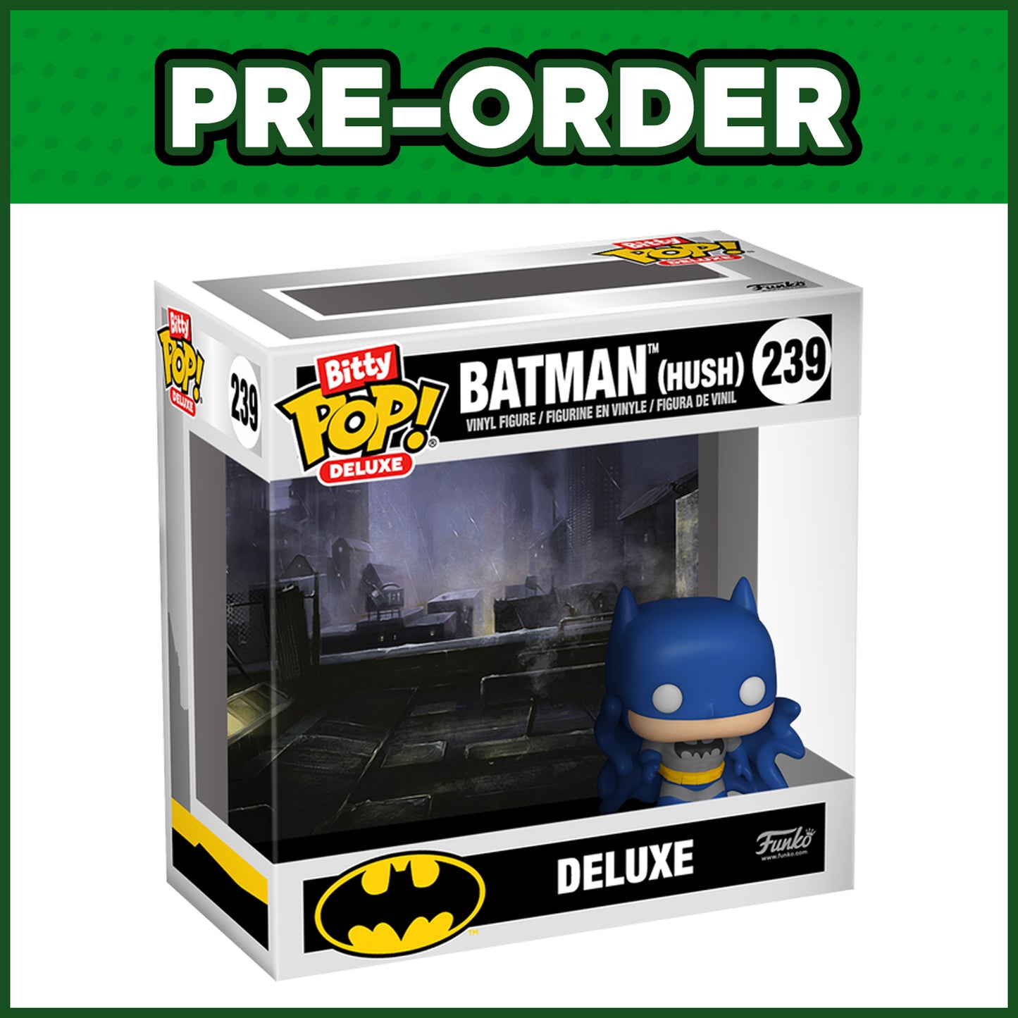 (PRE-ORDER) Funko Bitty POP! Deluxe: Batman (Hush) #239