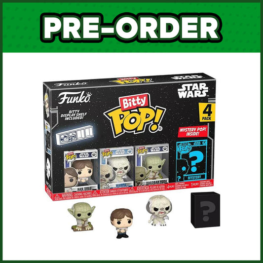 (PRE-ORDER) Funko Bitty POP! Star Wars: Han Solo 4-Pack