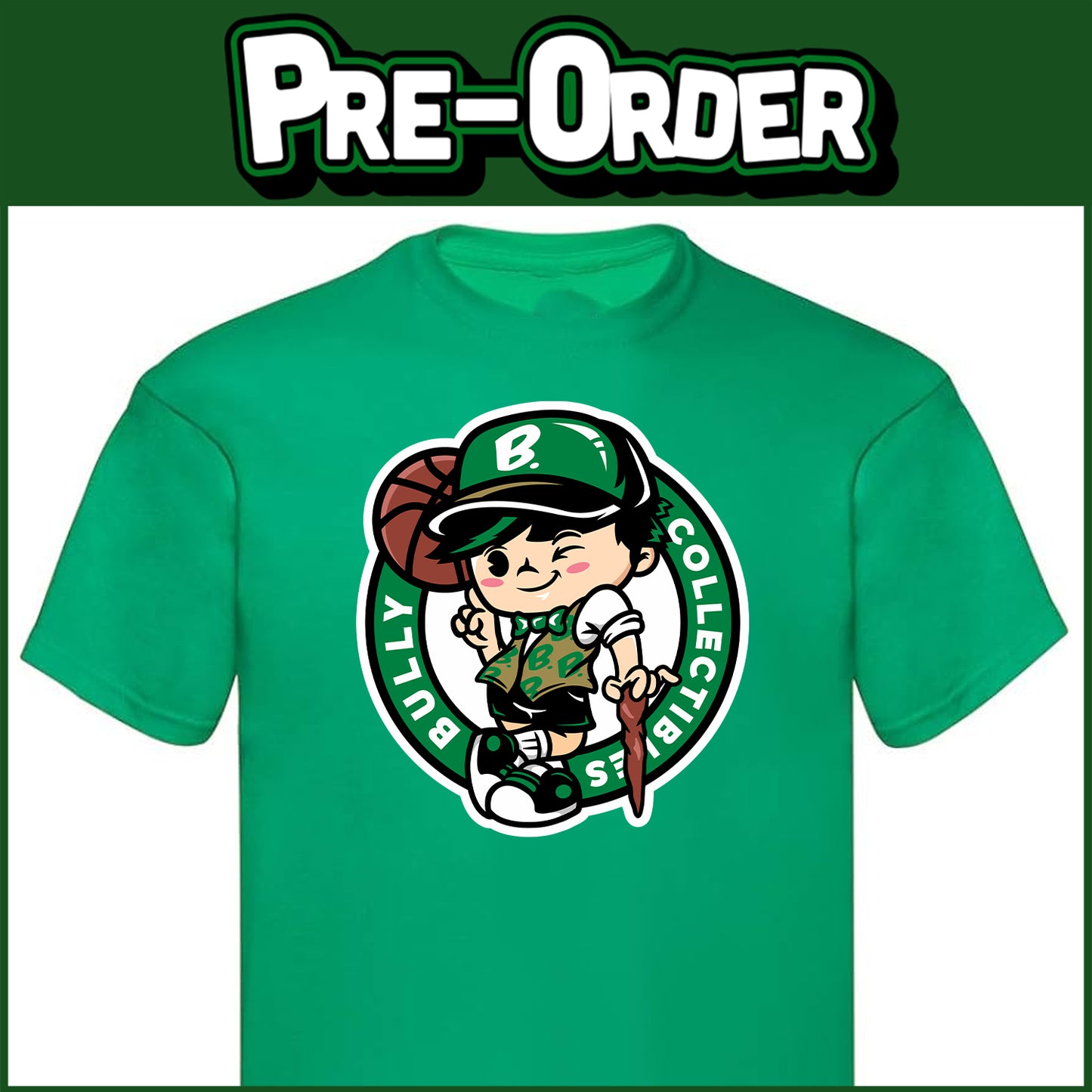 (PRE-ORDER) Original Bully Apparel: Bully Champs Tee (Green)