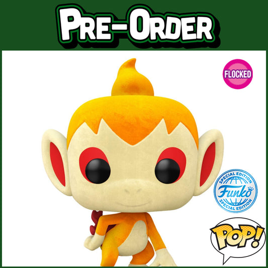 (PRE-ORDER) Funko POP! Games: Pokemon - Chimchar Flocked #963 (FSE)