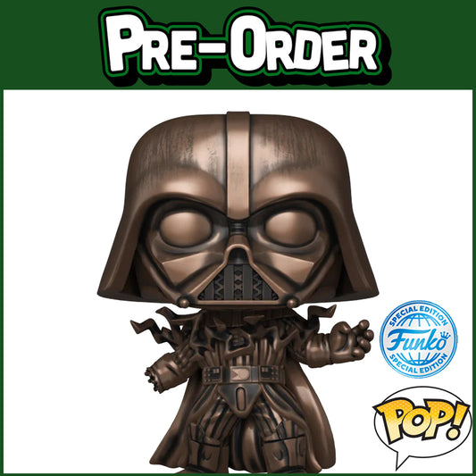 (PRE-ORDER) Funko POP! Star Wars: Darth Vader Bronze Metallic #288 (FSE)