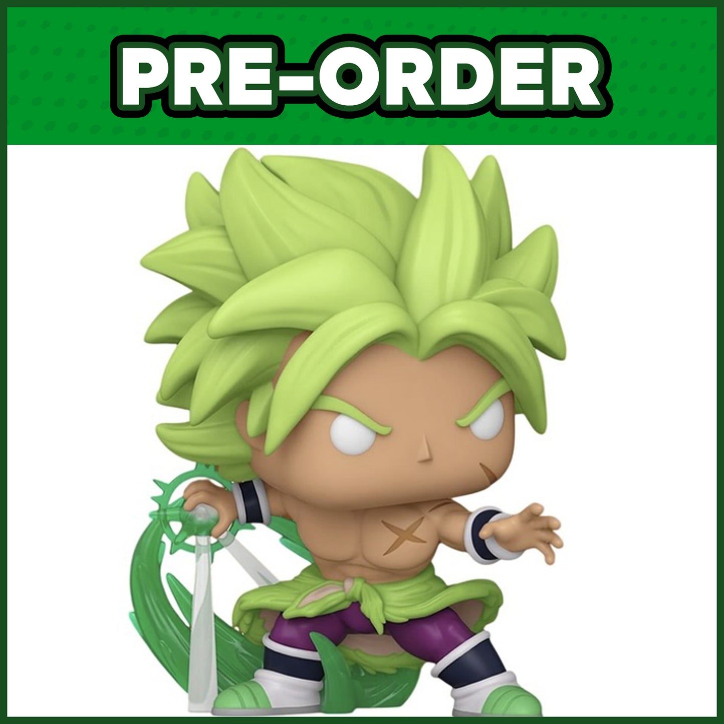 (PRE-ORDER) Funko POP! Super: Dragon Ball Super Broly - Super Saiyan Broly 6" #1865