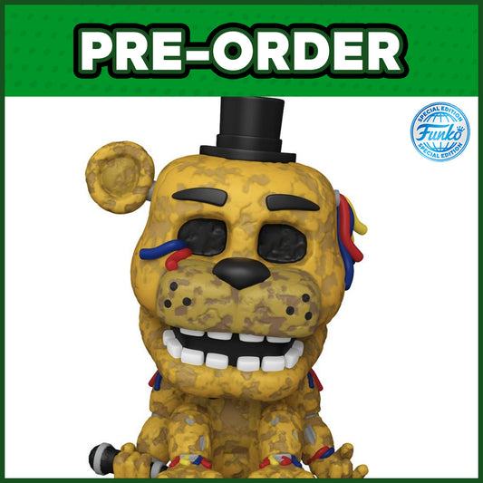 (PRE-ORDER) Funko POP! Games: Five Nights At Freddy's - Withered Golden Freddy #1033 (FSE)