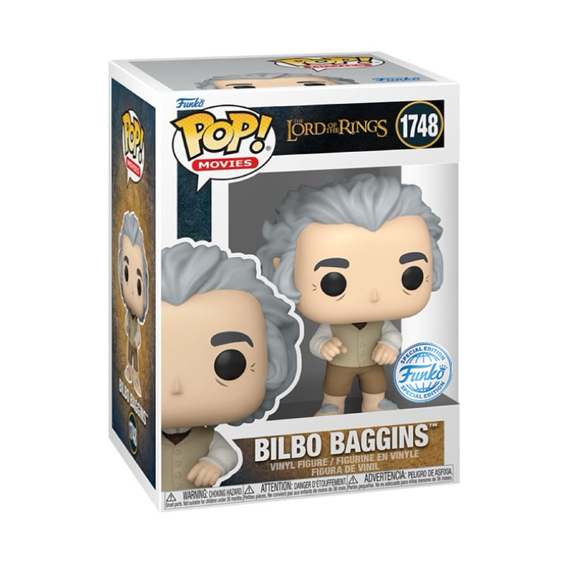 (PRE-ORDER) Funko POP! Movies: Lord of the Rings - Bilbo Baggins #1748 (FSE)