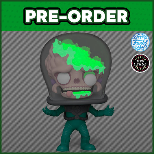 (PRE-ORDER) Funko POP! Movies: Mars Attack - Martian Soldier GLOW CHASE #1877 (FSE)