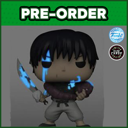 (PRE-ORDER) Funko POP! Animation: Jujutsu Kaisen - Toji Fushiguro GLOW CHASE #1889 (FSE)