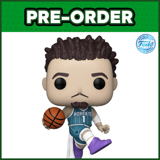 (PRE-ORDER) Funko POP! Basketball: Charlotte Hornets - LaMelo Ball #199 (FSE)