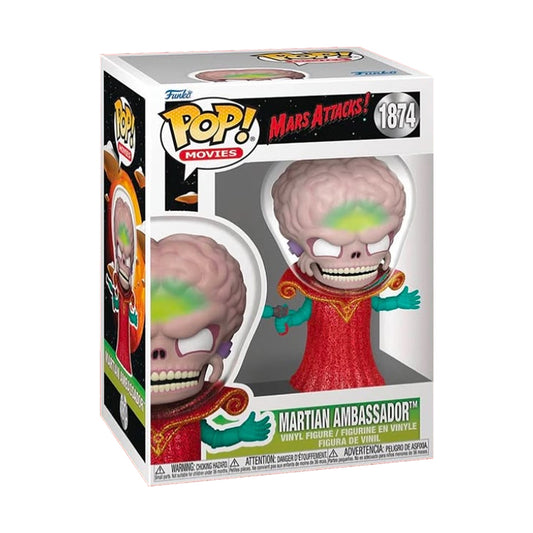 (PRE-ORDER) Funko POP! Movies: Mars Attack - Martian Ambassador #1874