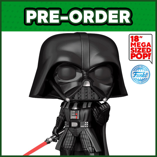 (PRE-ORDER) Funko POP! Mega: Star Wars - Darth Vader 18" (FSE)