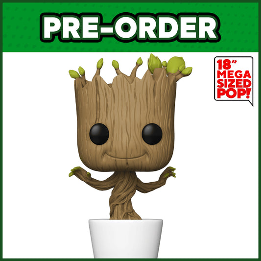 (PRE-ORDER) Funko POP! Mega: Marvel - Dancing Groot 18"