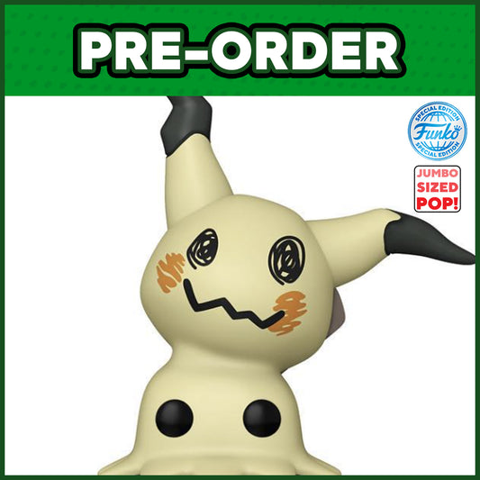 (PRE-ORDER) Funko POP! Jumbo: Pokemon - Mimikyu 10" (FSE) #1020