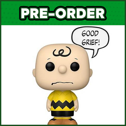 (PRE-ORDER) Funko POP! Television: Peanuts - Charlie Brown (Good Grief) #1677