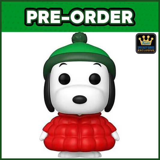 (PRE-ORDER) Funko POP! Television: Peanuts - Snoopy in Coat #1681 (Funko Specialty Series)