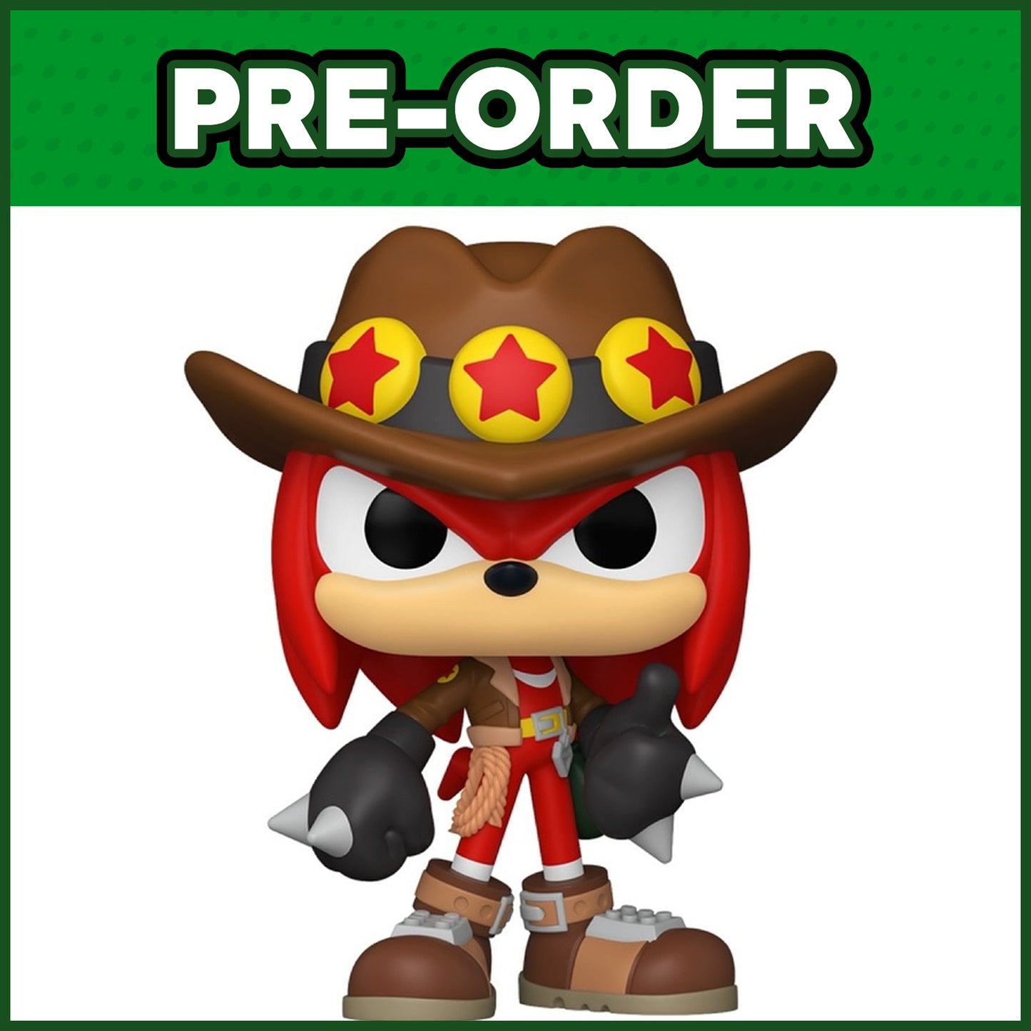 (PRE-ORDER) Funko POP! Games: Sonic the Hedgehog - Treasure Hunter Knuckles #1055