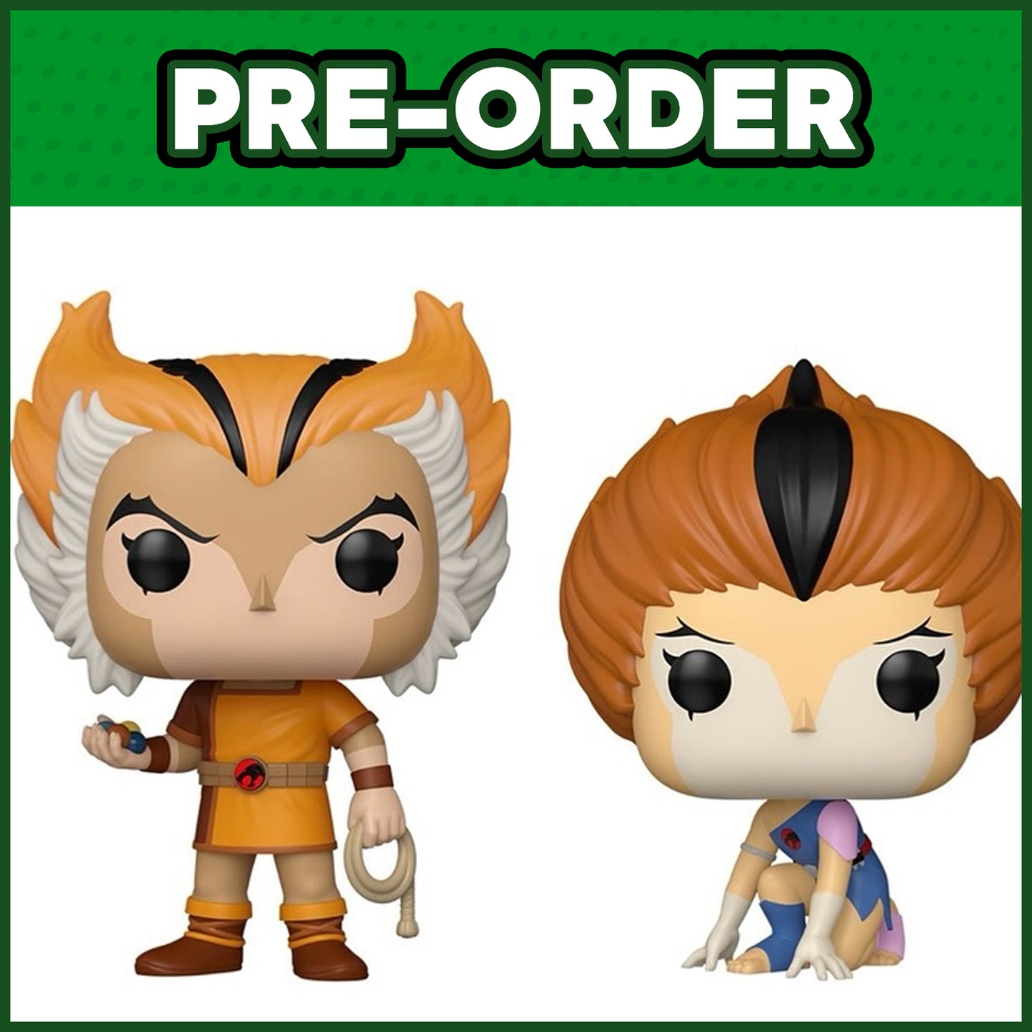 (PRE-ORDER) Funko POP! Animation: ThunderCats - Wilykat & Wilykit 2-Pack