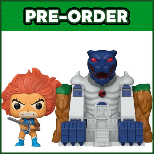 (PRE-ORDER) Funko POP! Town: ThunderCats - Lion-O with Cat's Lair #45