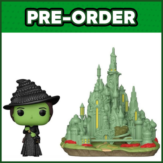 (PRE-ORDER) Funko POP! Town: Wicked - Elphaba with the Emerald City #44