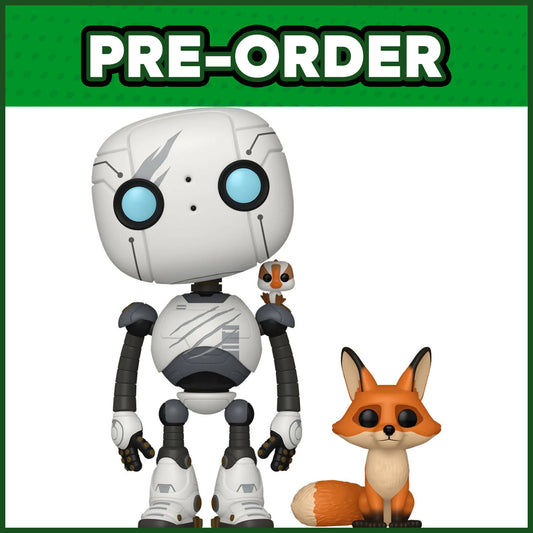 (PRE-ORDER) Funko POP! Movies: Wild Robot - Roz with Brightbill & Fink